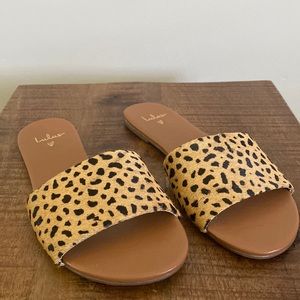 Cheetah print slides